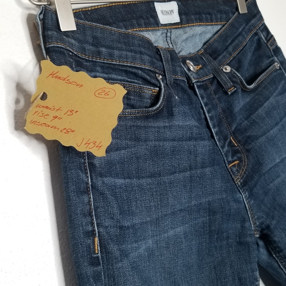 Hudson Mid Rise Boot Cut Jeans - Picture 6 of 8